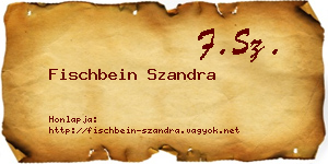Fischbein Szandra névjegykártya